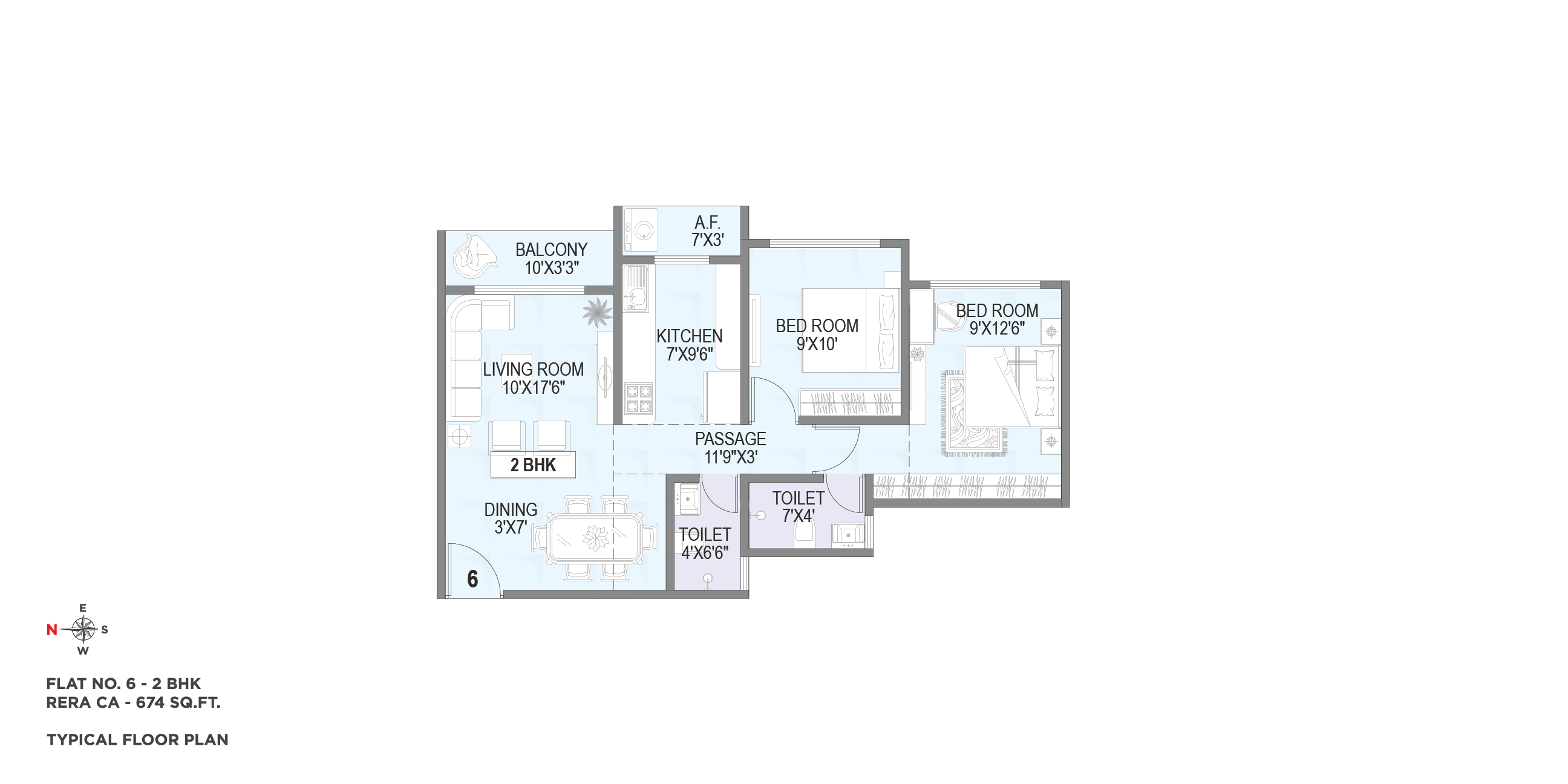 3 bhk flat in nalasopara